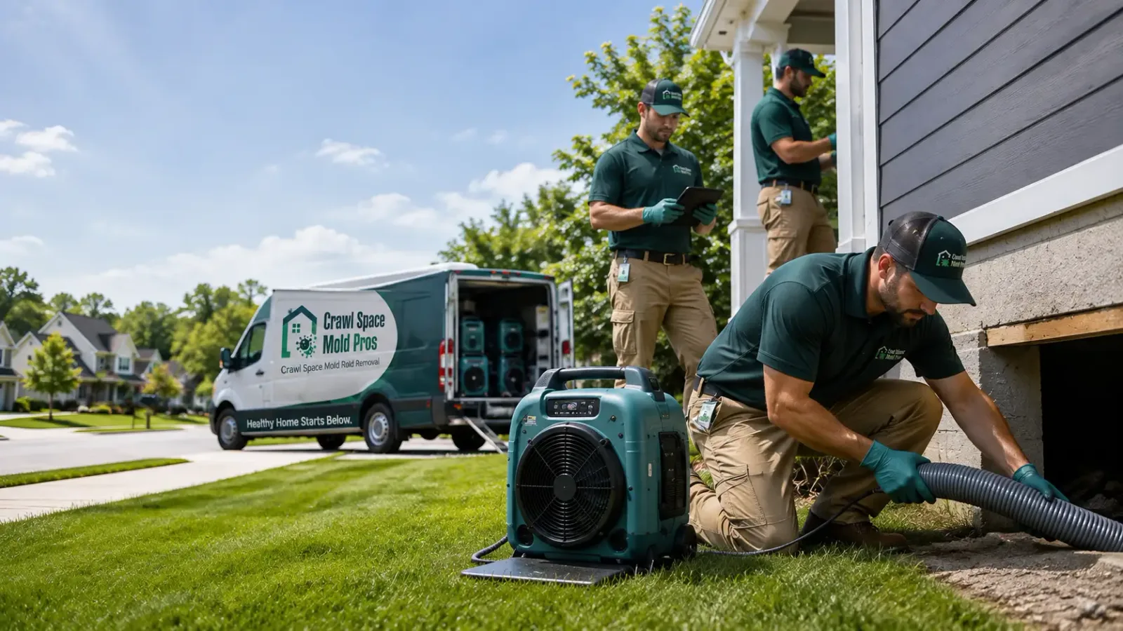Crawl Space Mold Removal in Wareham, MA